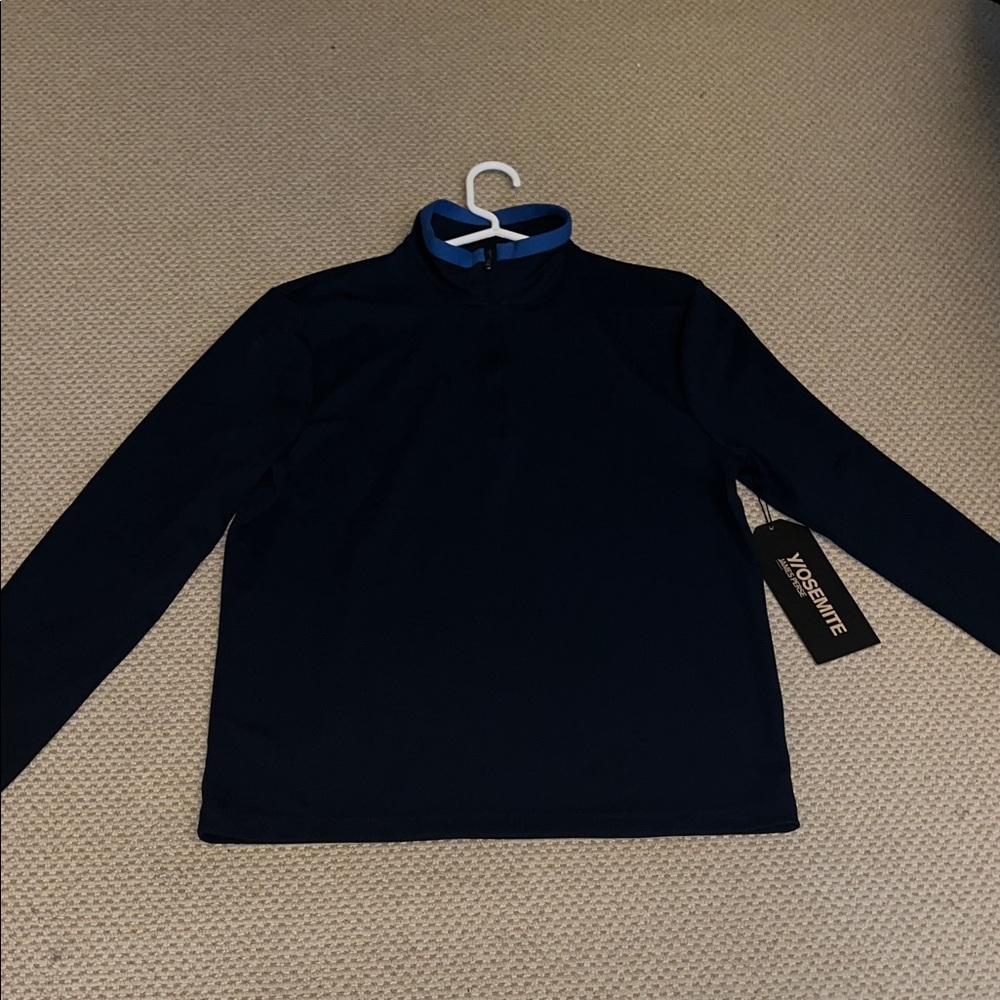 James Perse Y/osemite dark navy Long Sleeve Shirt